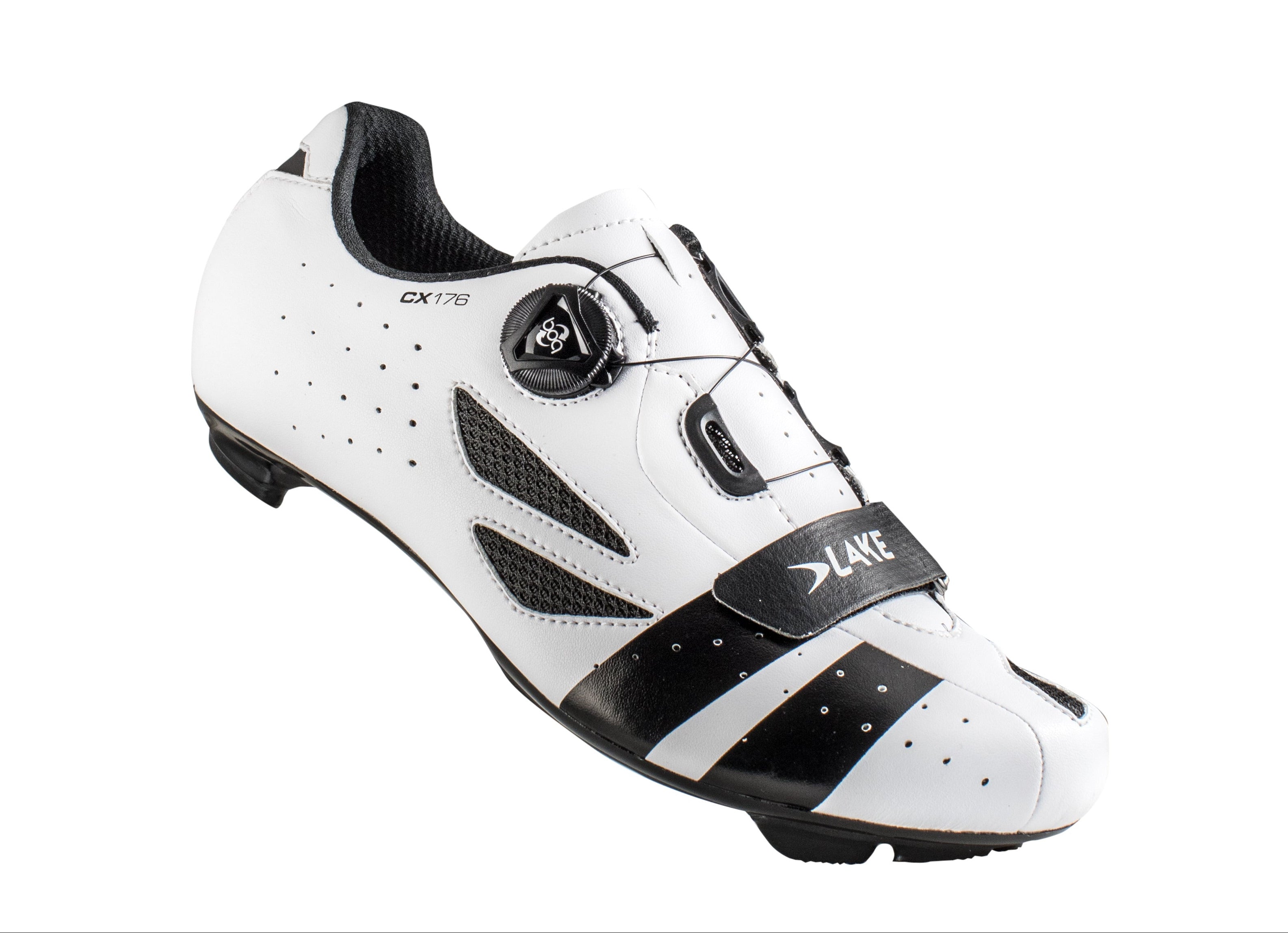 LAKE CX176-X WHITE/BLACK wide