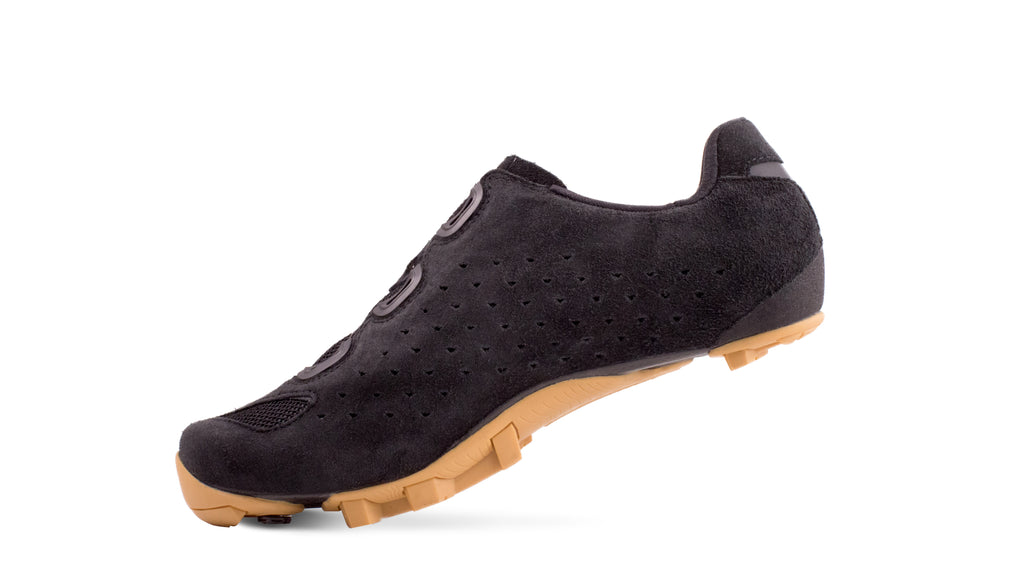 LAKE MX238 GRAVEL BLACK SUEDE/GOLD regular
