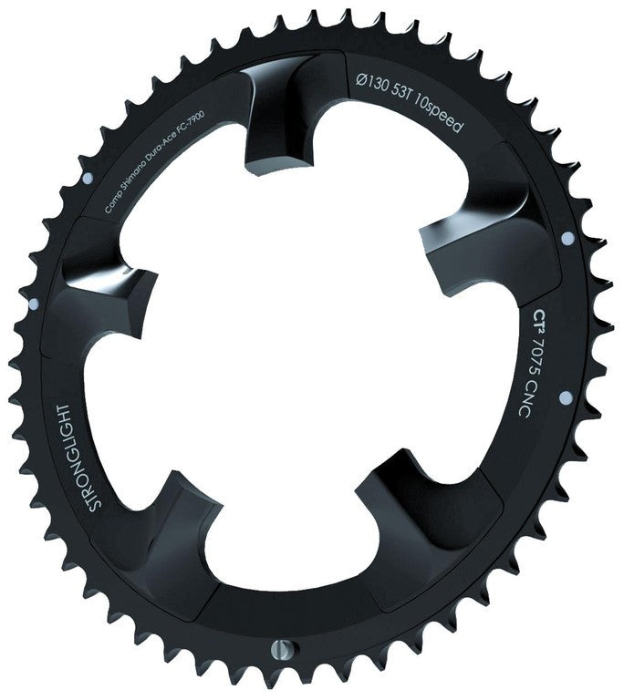 Corona de ped. Stronglight Dura-Ace 130 mm ext. 50 d. 7075-T6 CT²