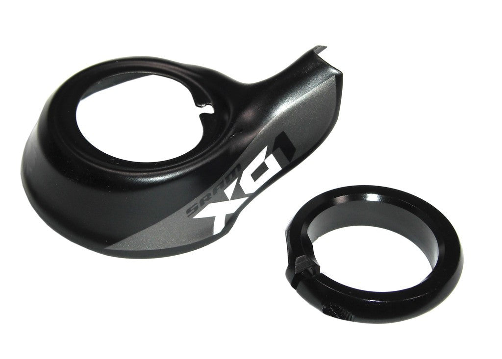 SRAM X01 Grip Shift Eagle Black, Abdeckung/Montagesatz