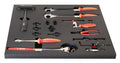 Set attrezzi Unior SOS attr. p. coppia rosso, 18 pezzi, SET5-2600AC
