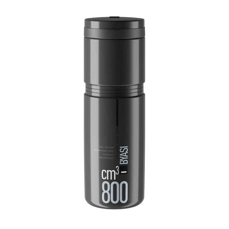 Borraccia p.riporre attrezzi Elite Byasi 800ml, grigio scuro