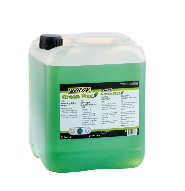 Limpiador de bicicletas Pedros Green Fizz (bidón de 5 l)