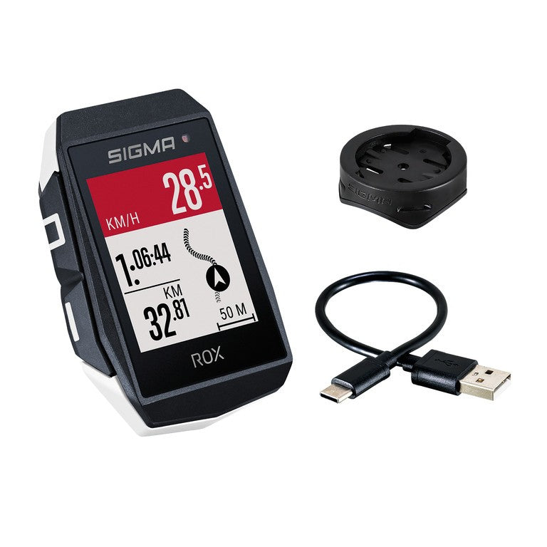 Ciclocomputador Sigma Rox 11.1 EVO, blanco