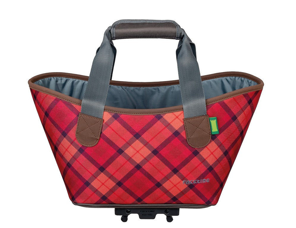 Racktime Shopper System Agnetha, edles Rot, 34 x 25,5 x 37 cm, 15 l, 610 g