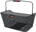 Cestino post. KLICKfix City con KorbKlip 40x20x30cm, nero, a maglie strette