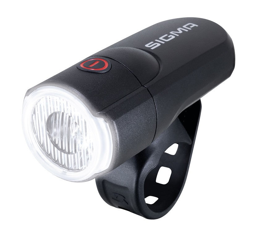 SIGMA Aura 30 30 Lux akkubetriebene LED-Leuchte mit Lenkerhalterung