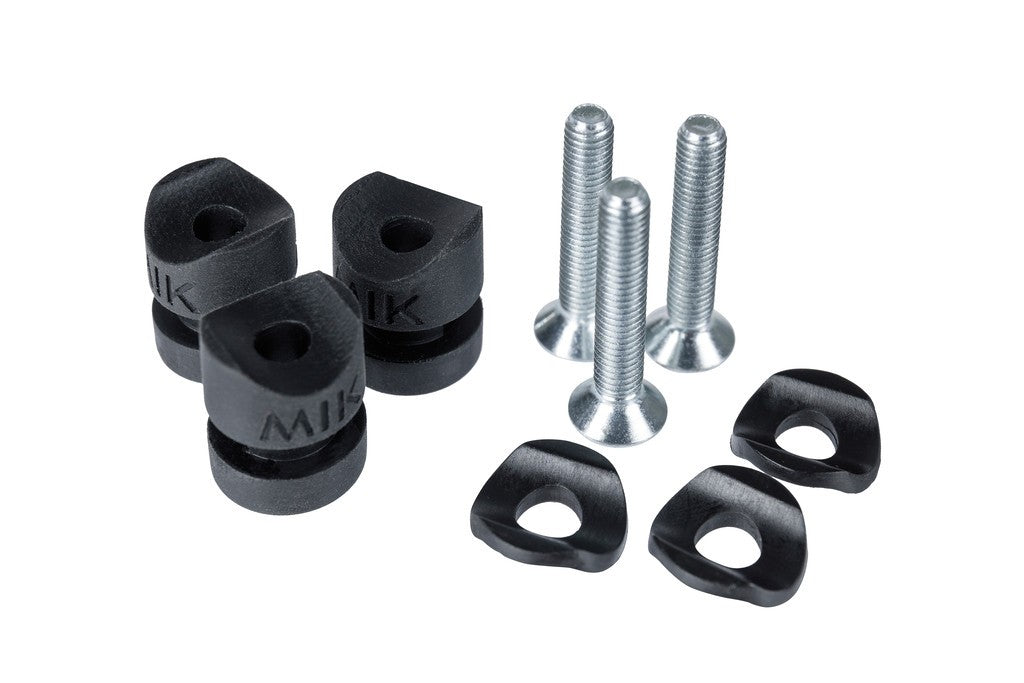 Set bulloni Basil MIK Side nero, set (3 Stück)pezzi