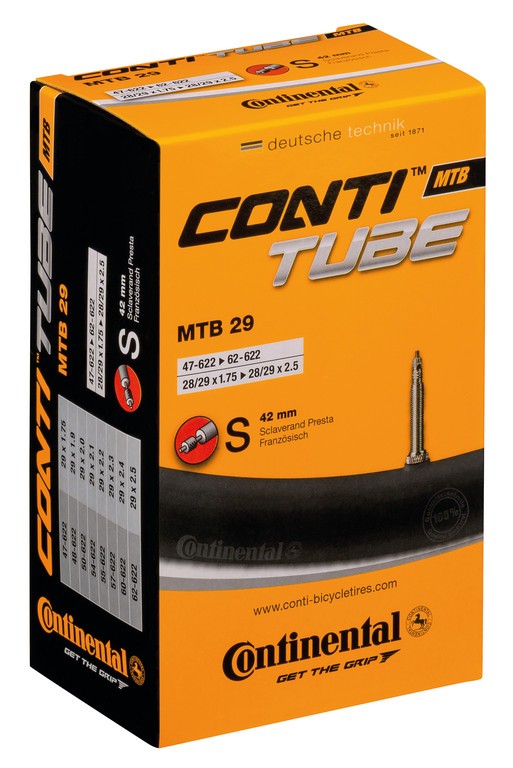 CONTINENTAL Camera d'aria MTB 28/29 28/29x1.75-2.50" 47/62-622 VP 42mm