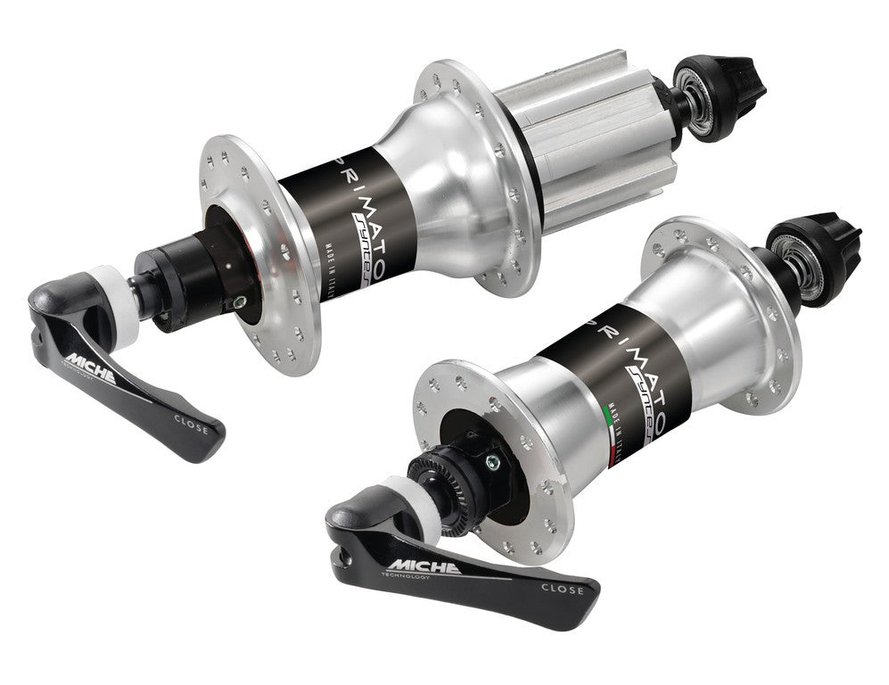 Miche Syntesi Shimano/SRAM 32/32 silberner Nabensatz