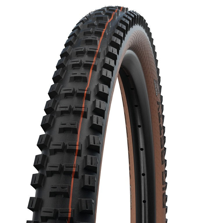SCHWALBE BIG BETTY Evo Super Trail TLE 29x2.40 (62 - 622) black / brown E-50 ADDIX Soft