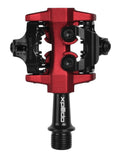 Pedale Xpedo Clipless CXR nr/rosso, 9/16", bilaterale XPT