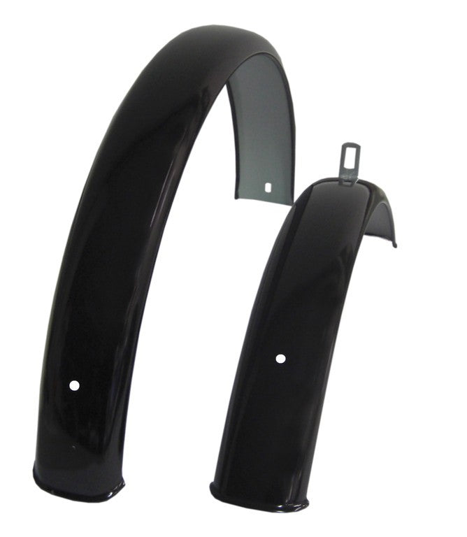Set di parafanghi 20" nero, 55 mm