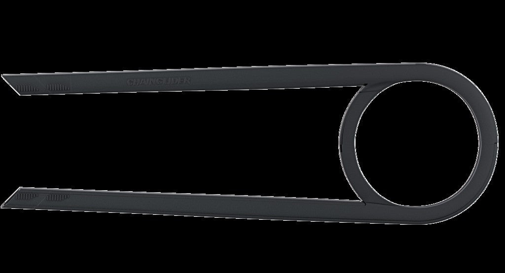 Protector de cadena delantero Hebie Shimano 38T, negro, 486-535 mm