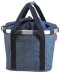 Bolsa de ciudad KLICKfix Bikebasket twist azul, 35x28x26cm, 15l, 800g