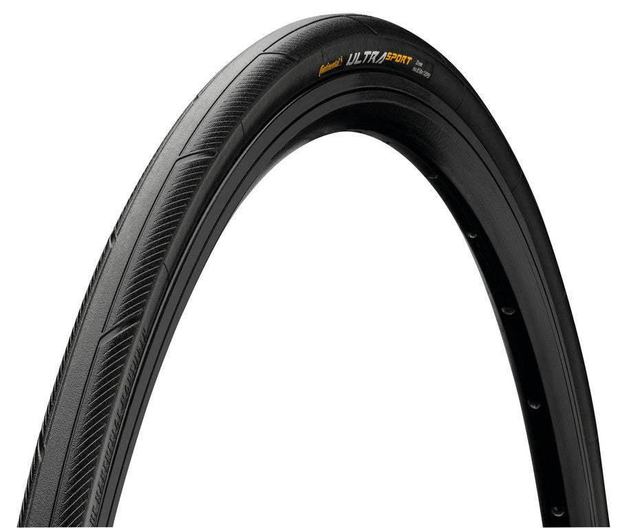 CONTINENTAL Copertone Ultra Sport III pieg. 28" 700x25C 25-622 nero/nero Skin