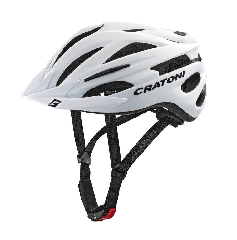 Casco bici Cratoni Pacer (MTB) t. L/XL (58-62cm) bianco opaco