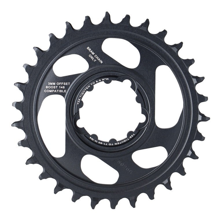 Corona Sram X-Sync2 SL Eagle Boost 30 d.grigio,all.offset 3mm,DM,12-v.