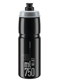 Borraccia Elite Jet 750ml, nero/grigio, polietilene