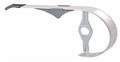 Hebie Chainbar 1-Flügel-Kettenschutz 44-48 Zähne, silber, poliert, 219 mm