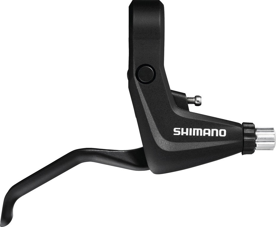 Maneta de freno derecha Shimano BL-T 4000RL, negra, 2 dedos, para V-Brake