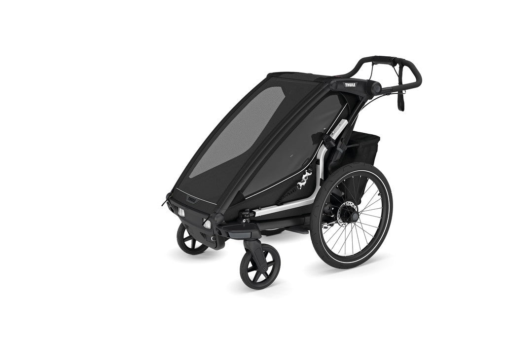 Remolque individual para niños Thule Chariot Sport 2, negro