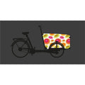 Adesivo bici cargo Baboe fiori colorati, riflettente, per Big
