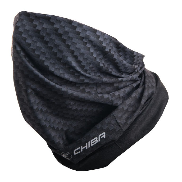 Bandana multifunzione Chiba, estiva carbonio/nero