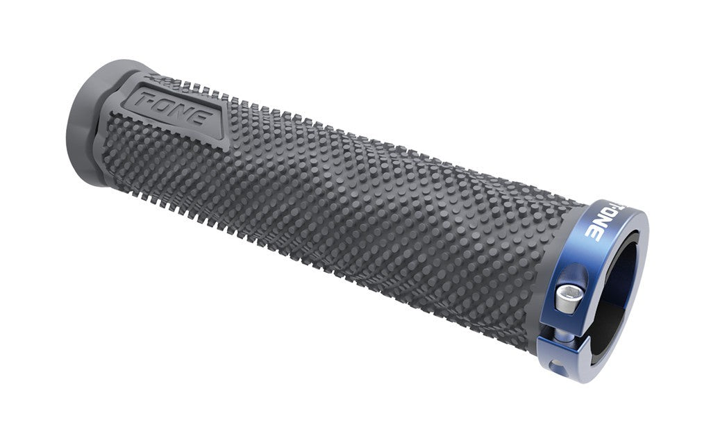 Manopole T-One DOT 130mm, singola, grigio/blu