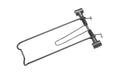 Portaequipajes abatible con resorte Clampit de Racktime para Shine Evo Standard + Tour, negro
