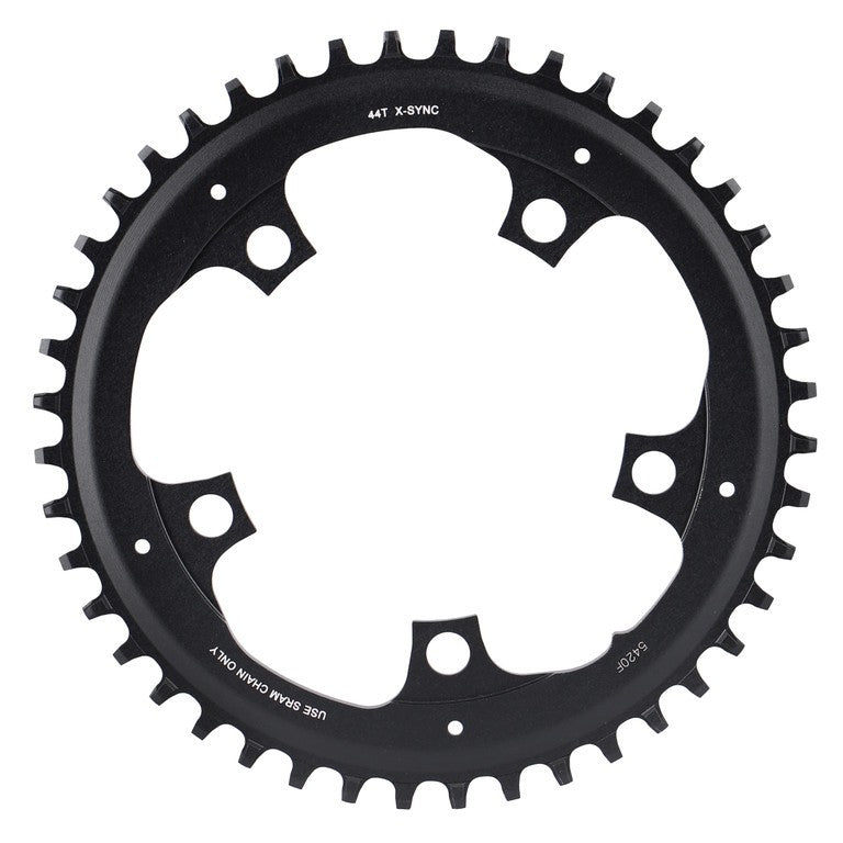 Sram X-Sync 110BCD GuardComp 11.6218.051.001 Kettenblatt, schwarz, 44 Zähne, Alu, 11-fach.