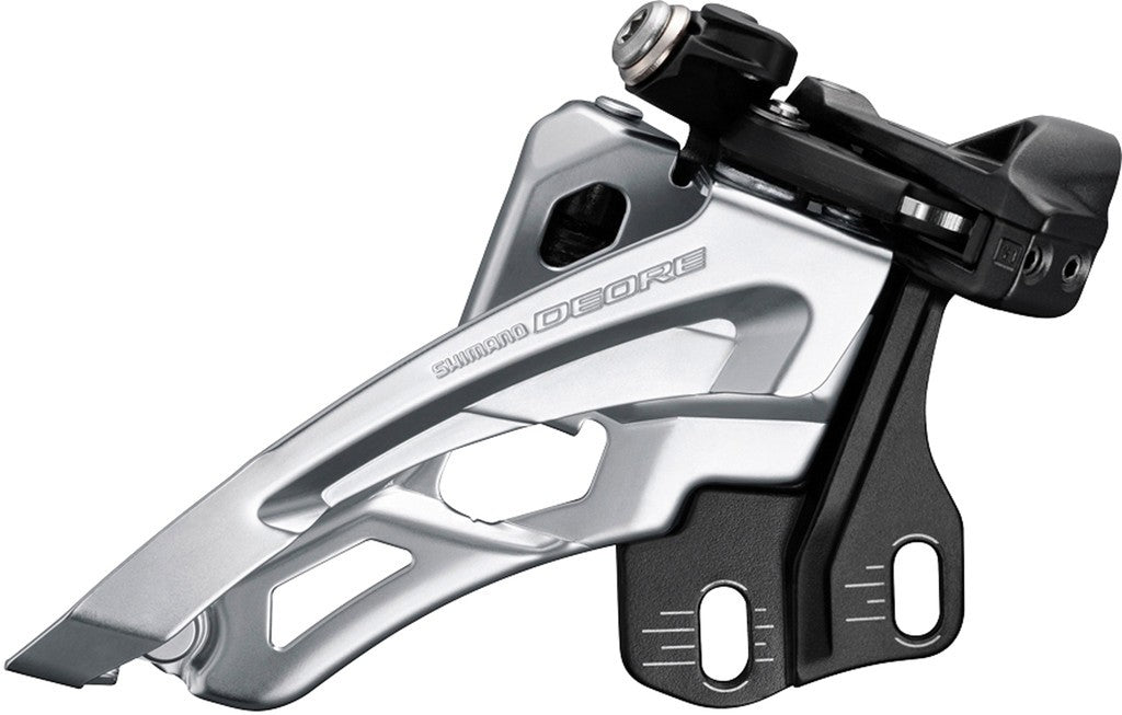 Desviador delantero Deore Front Pull FDM6000E6 SideSwing, 66-69°, 3x10 velocidades. Tipo E