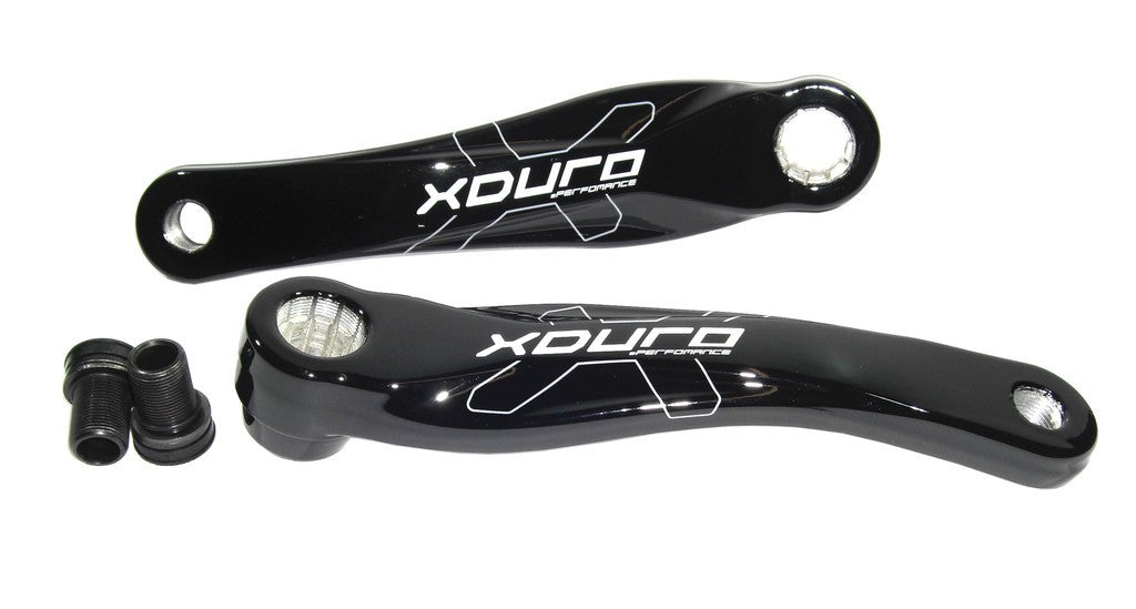 Set pedivelle MIRANDA XDURO, Gamma nero 2015 nero, 175mm, Xduro Design, FatSix