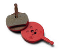 Juego de pastillas de freno de disco Avid p.BB5 org., placa de soporte de acero, UDV=1 par
