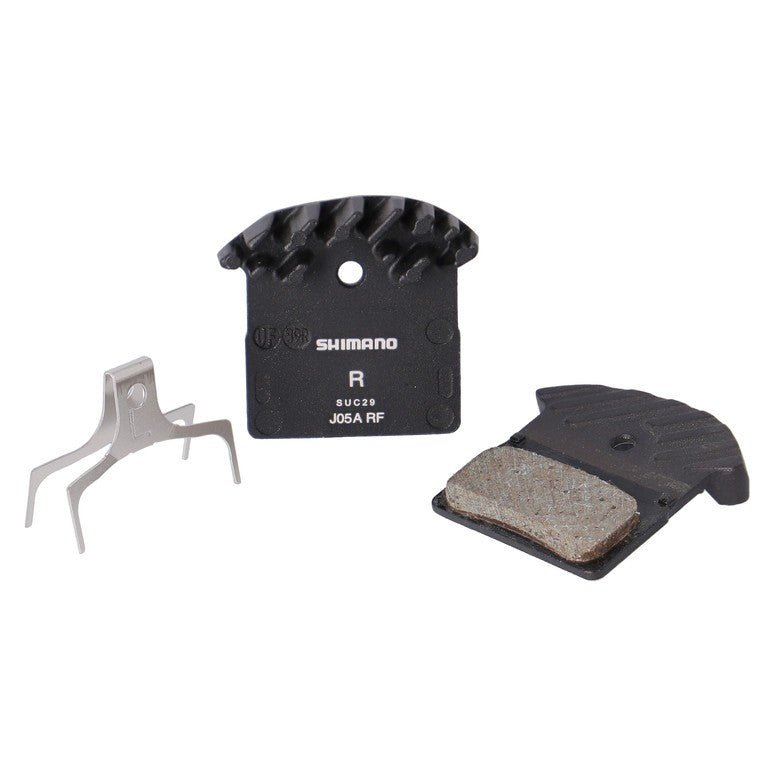 Pastiglie freno a disco SHIMANO J05A-RF organiche, 1 set, per BRM8100/7100,
