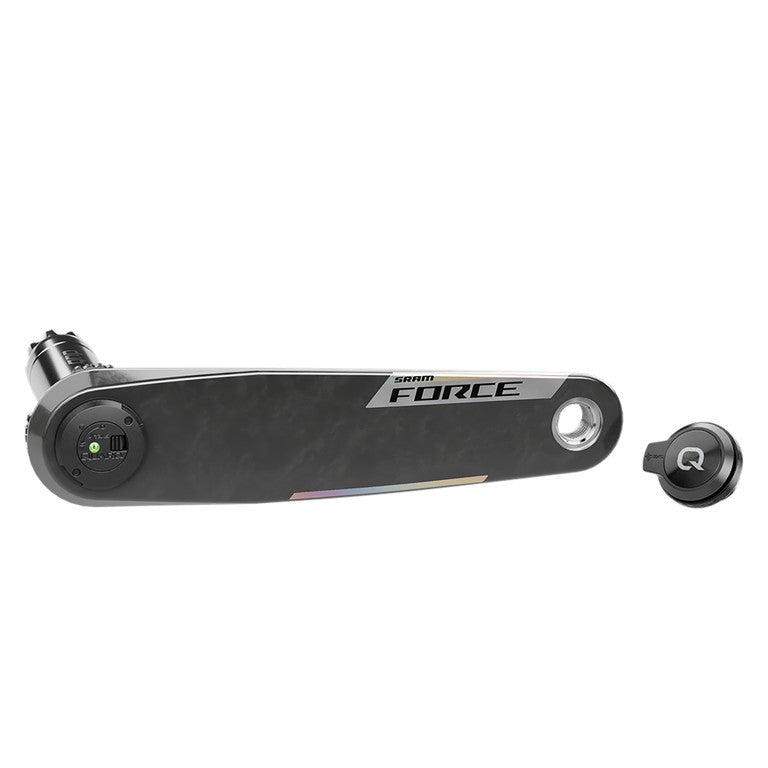 Braccio sx Powerm. Spindle SRAM Force E1 172,5mm, nero, carb., DM, E1, DUB