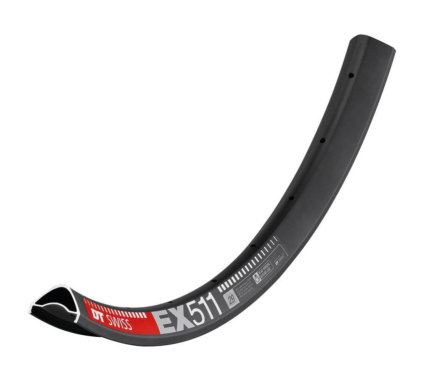 Cerchio DT Swiss EX 511 29", nero, 28 fori, 622-30, LV 6,5mm