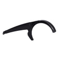 Protector de cadena de bocina 4210 1 ala 42 dientes, negro, 1-3 velocidades, sin accesorios