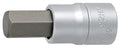 Vaso Unior 1/2" para tornillos Allen, 12mm, 192/2HX