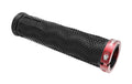 Manopole T-One DOT 130mm, singola, nero/rosso