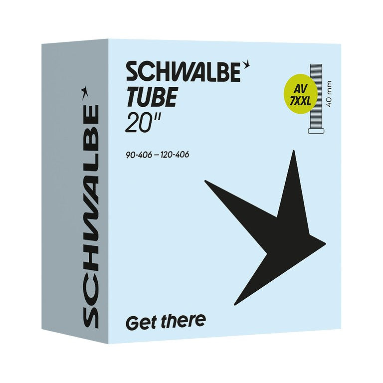 Camera d'aria Schwalbe VS 7XXL 20" 90/120-406 AGV 40 mm