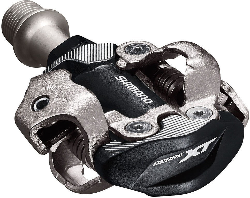 Pedale MTB SPD Shimano XT PD-M8100 nero, 9/16", bilaterale