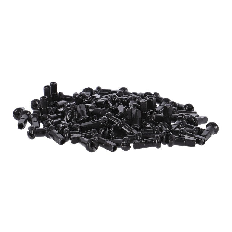 Nipple DT Swiss Pro Lock 1.8 x 12 ottone nichelato, 100 pz., nero