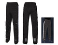 Pantaloni antipioggia Basil Skane HiVis jet black, t. M, uomo