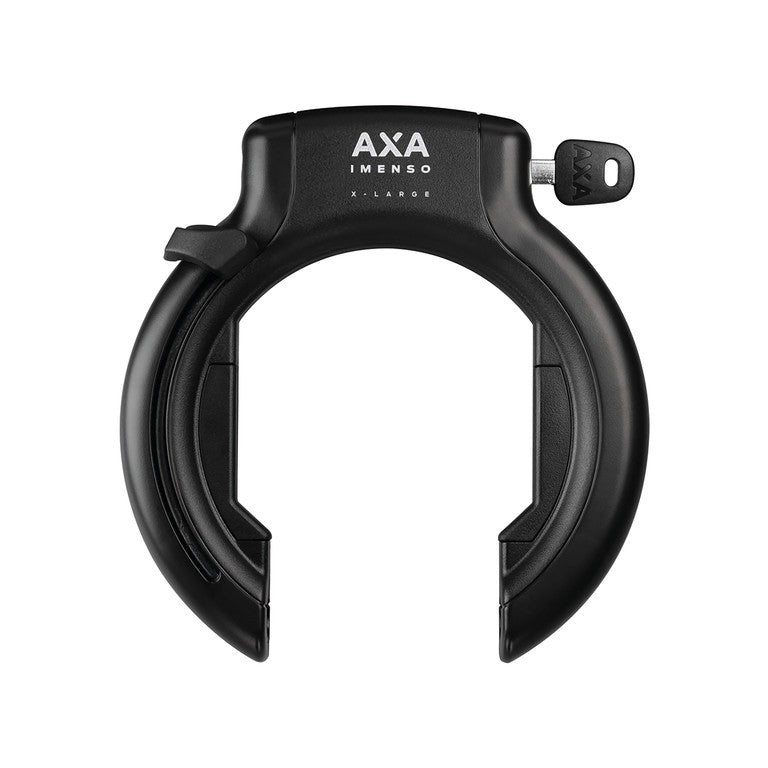 Axa Imenso X-Large schwarzes Rahmenschloss, Schlüssel entfernt, 92 mm, Art.-Nr. 2