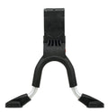 Caballete de dos patas Hebie Lite REX, negro, 24-26", corto 27,5 cm, base ancha