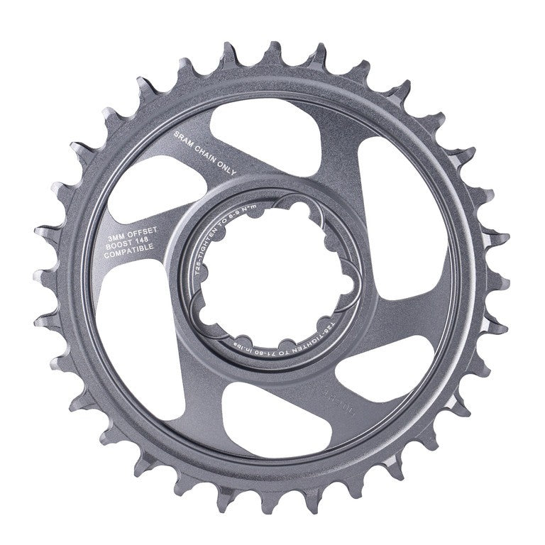 Sram X-Sync2 Eagle Boost 32 d. grau, all.offset 3mm, DM, 12-fach Kettenblatt