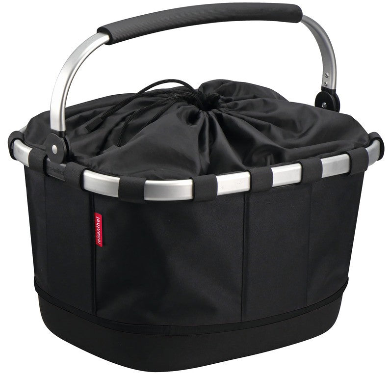 Bolsa de ciudad KLICKfix Carrybag GT negra, 42x33x28cm, 24l, 1180g, Racktime