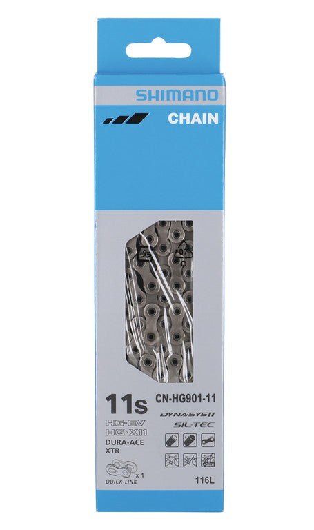 Catena Shimano CNHG901 116 maglie 11 vel., argento