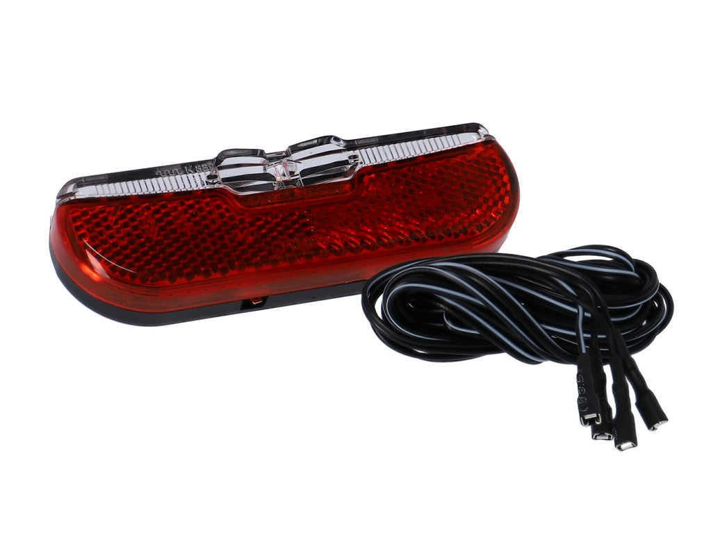 Luce post. LED TRELOCK LS 614 Duo Flat Signal, 6-12V, E-Bike, 50mm